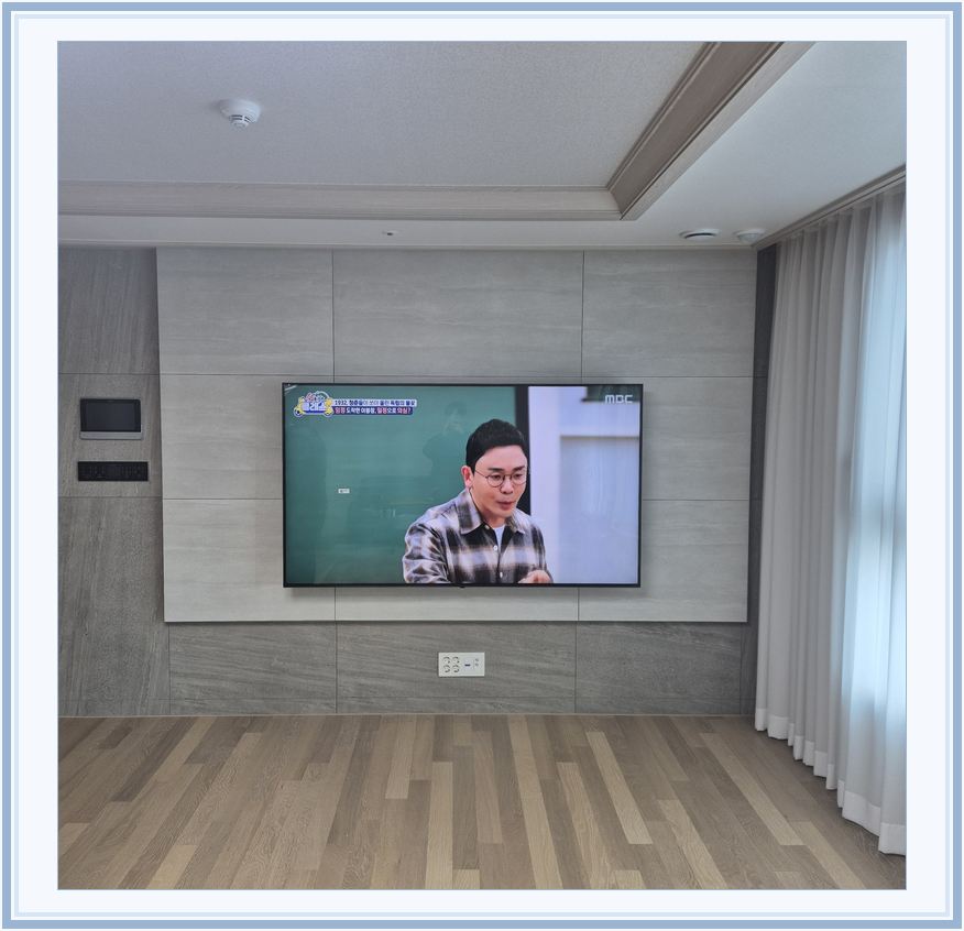 수원 · 장안 · 팔달 벽걸이TV 설치 시 화면 위치를 참고할 수 있는 사진 3